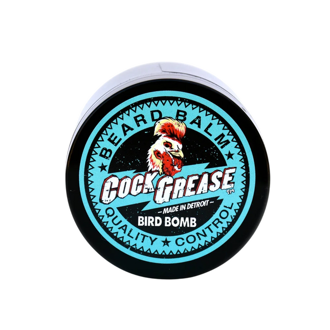 Cock Grease Bird Bomb – Beard Balm for Men, Moisturizing, 50 g