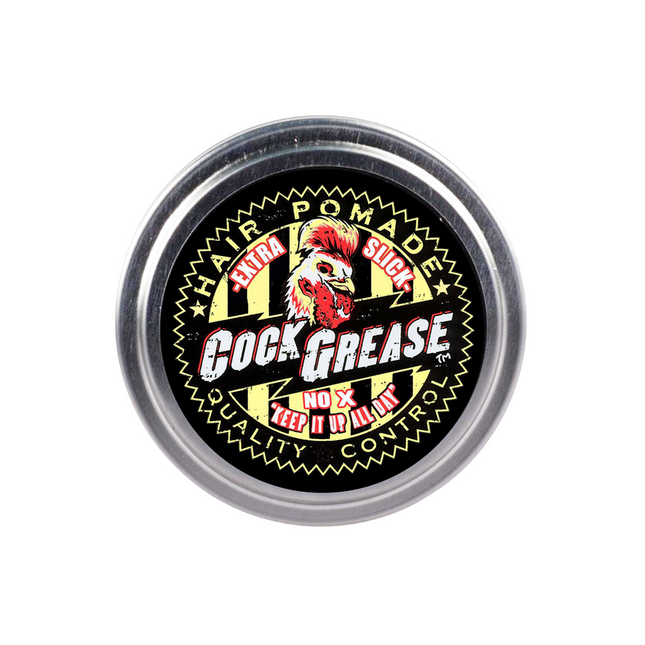 Cock Grease Extra Slick No X – Hair Styling Pomade Unisex, Shine Finish, Extra Hold, 50 g