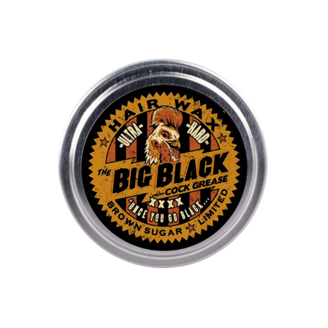 Cock Grease Ultra Hard The Big Black XXXX – Hair Styling Pomade for Men, For Definition & Texture, Strong Hold, 100 g
