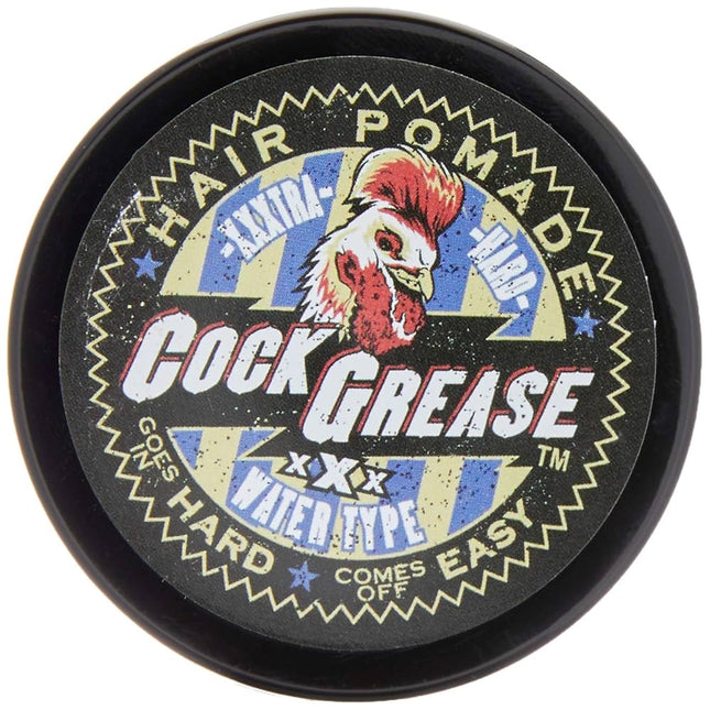 Cock Grease Xxxtra Hard XXX – Hair Styling Pomade for Men, Matte Finish, Extra Hold, 50 g