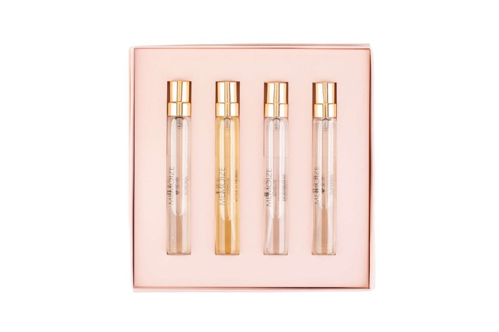 Memoize Collection II Set Memoize: Humanitas – Extrait de Parfum Unisex, 7.5 ml + Superbia, 7.5 ml + Luxuria, 7.5 ml + Rose…