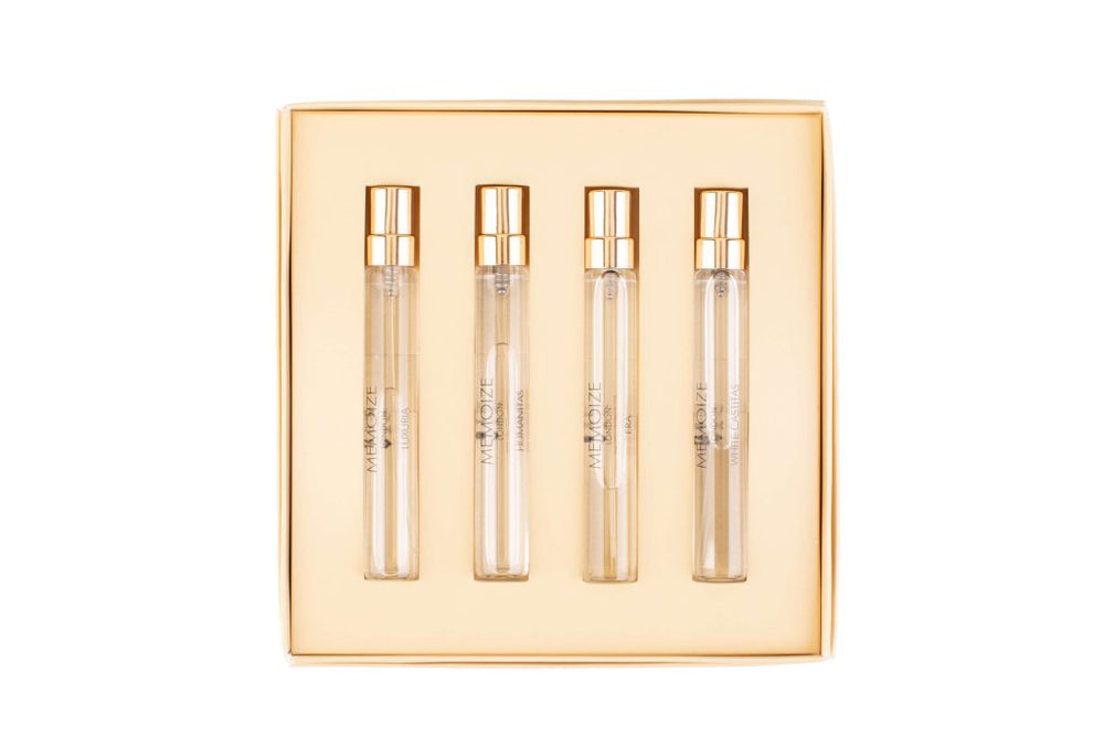 Memoize Collection III Set Memoize: Luxuria – Extrait de Parfum Unisex, 7.5 ml + White Castitas, 7.5 ml + Era, 7.5 ml +…