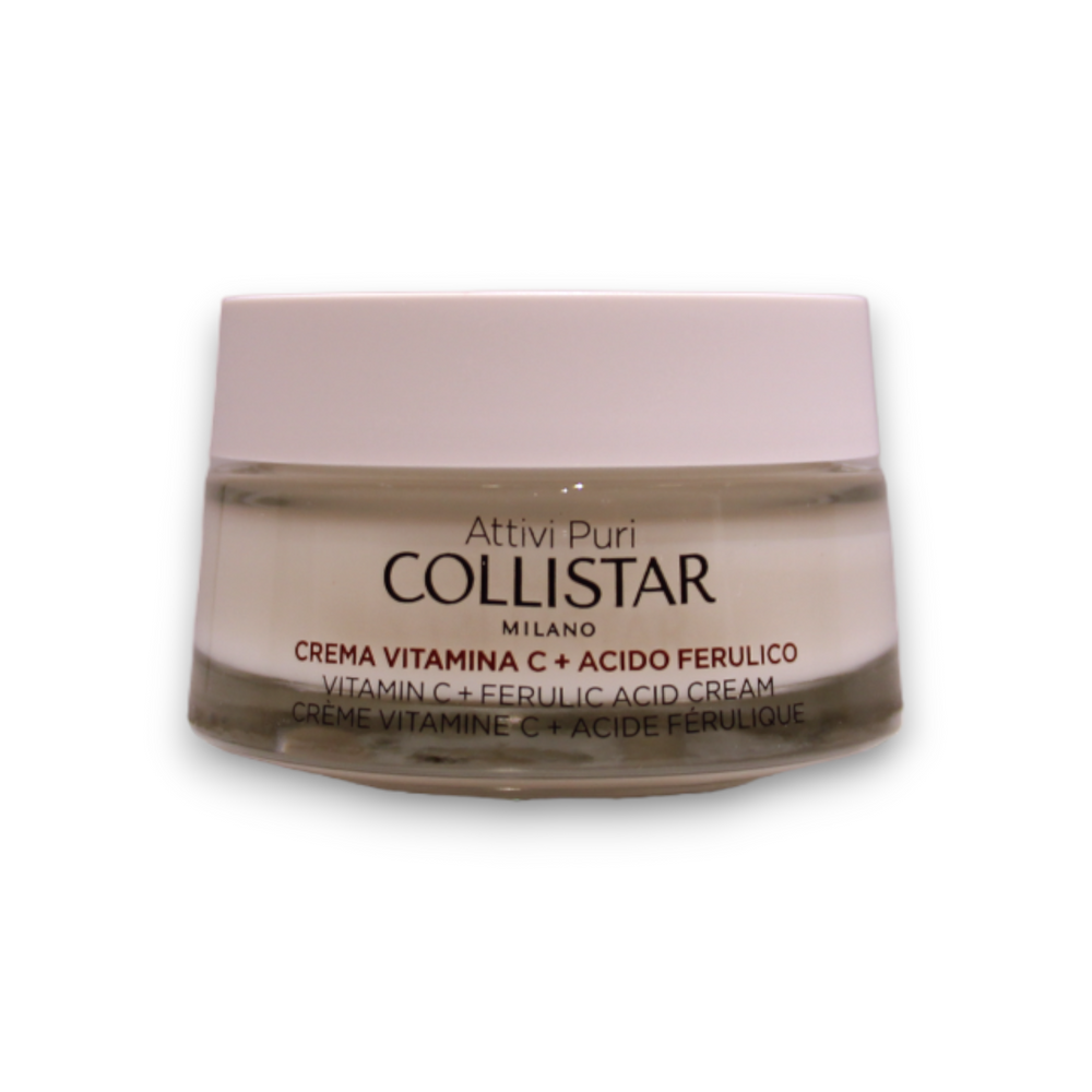 Collistar Pure Actives Vitamin C & Feluric Acid Radiant/Hydrated & Revitalized Day – Cream for Women, For Face, 50 ml
