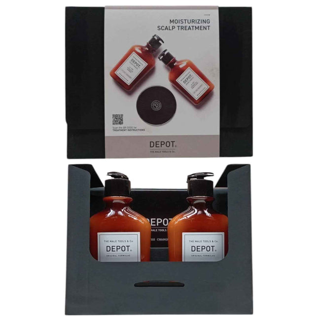 Depot Consumer Kit E Set Depot: 100 Hair Cleansing No. 103 Pro-Vitamin B5 – Hair Shampoo for Men, For Hydration, 250 ml + 200 Hair Treatments No. 201, Botanical Complex, Hair Conditioner, For Revitalizing, 250 ml