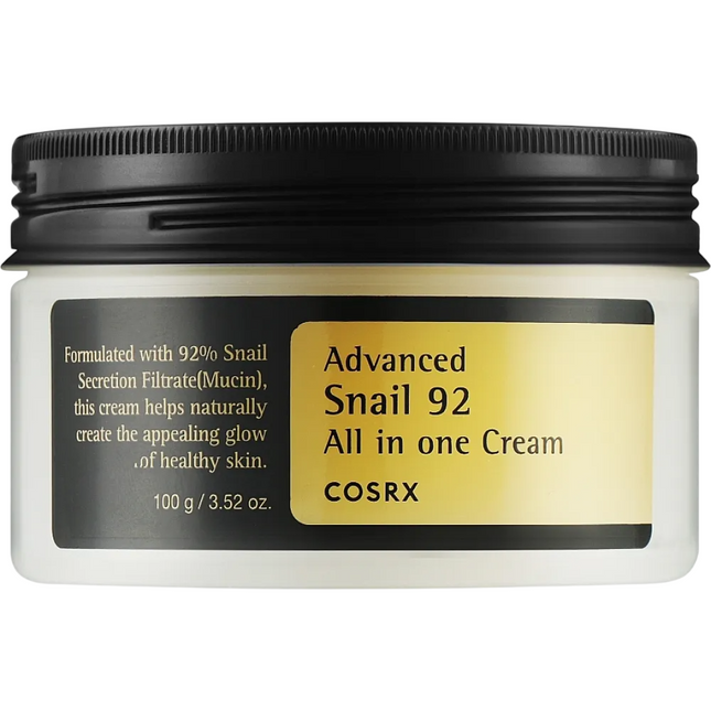 Cosrx Advanced Snail 92 Snail Extract Hydrating & Nourishing – Cream for Women, For Face, 100 ml
