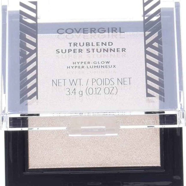 Covergirl Trublend Super Stunner Highlighting – Blush Highlighter Compact for Women, Blue Pearl, 3.4 g