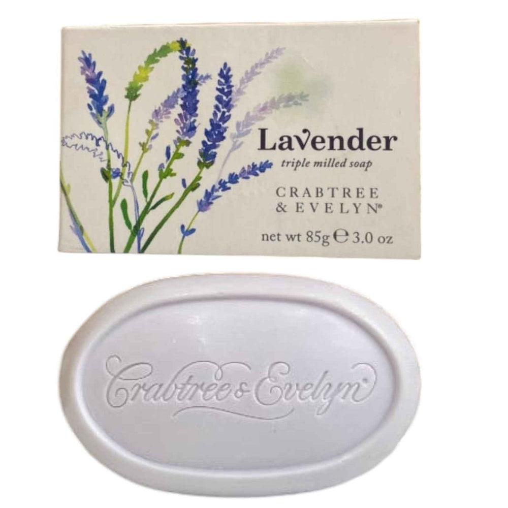 Crabtree & Evelyn Lavander Hydrating – Soap Bar for Women, 85 g