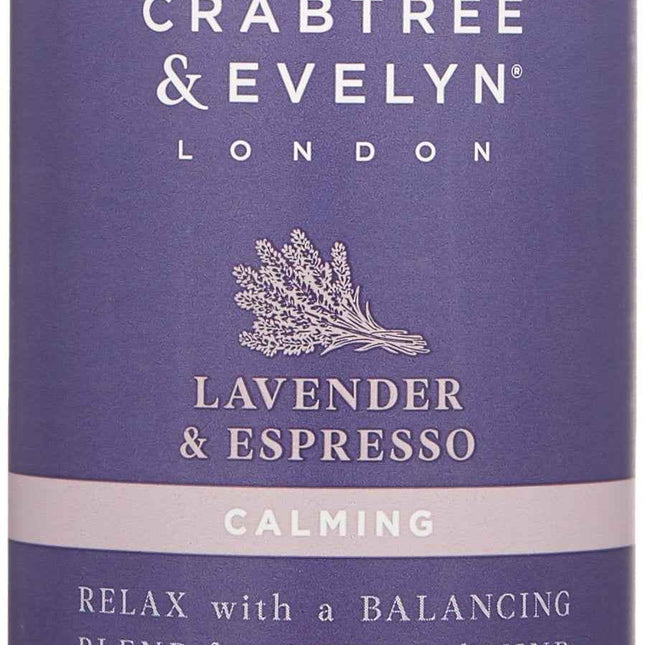 Crabtree & Evelyn Lavender & Espresso Calming – Body Wash for Women, 250 ml