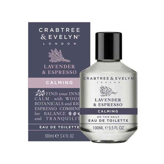 Crabtree & Evelyn Lavender & Espresso – Eau de Toilette for Women, 100 ml