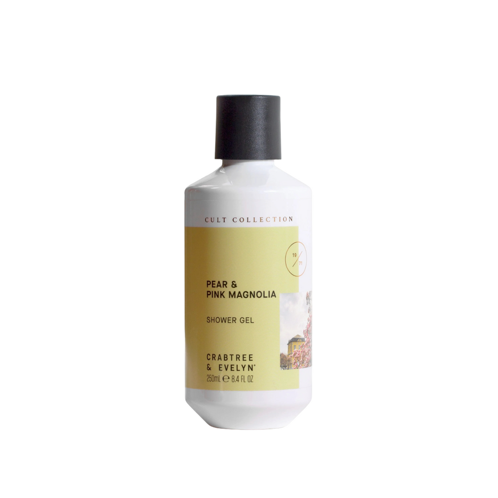 Crabtree & Evelyn Pear & Pink Magnolia Refreshing – Body Wash for Women, 250 ml