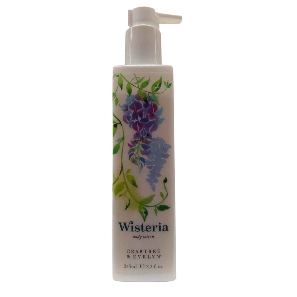 Crabtree & Evelyn Wisteria Moisturizing – Body Lotion for Women, 245 ml