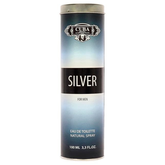 Cuba Silver – Eau de Toilette for Men, 100 ml