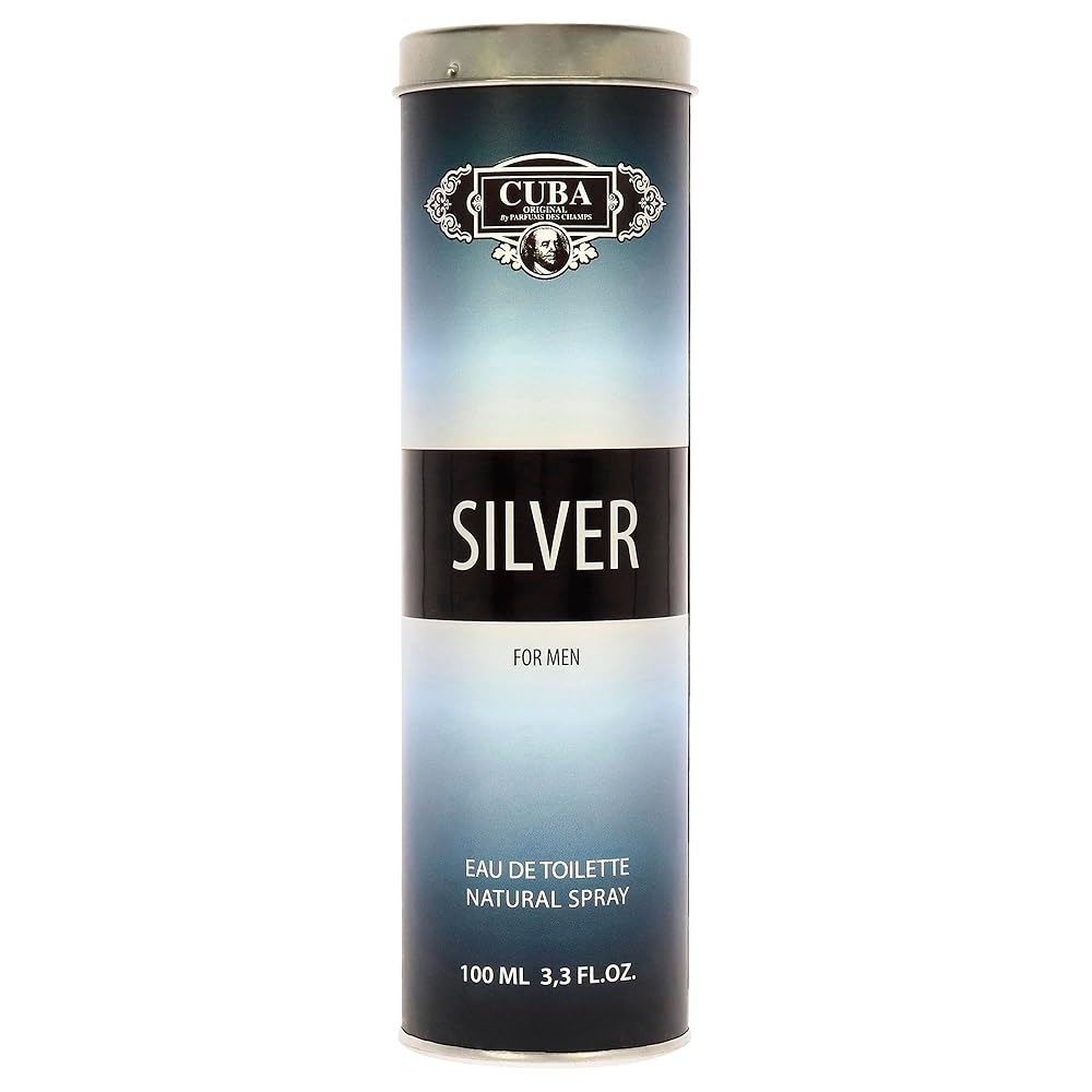 Cuba Silver – Eau de Toilette for Men, 100 ml