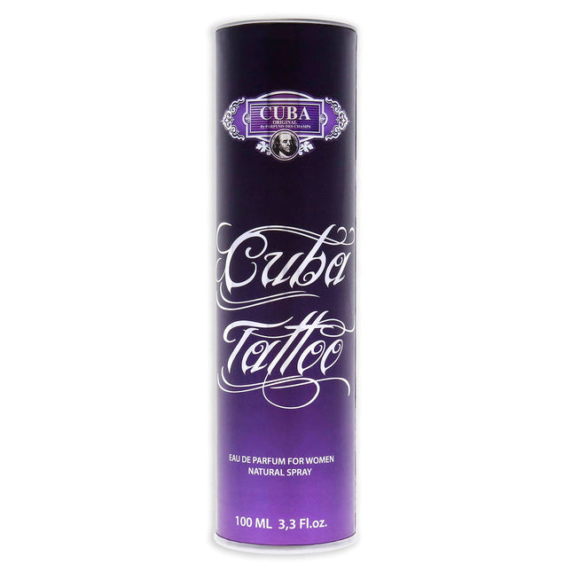 Cuba Tattoo – Eau de Parfum for Women, 100 ml