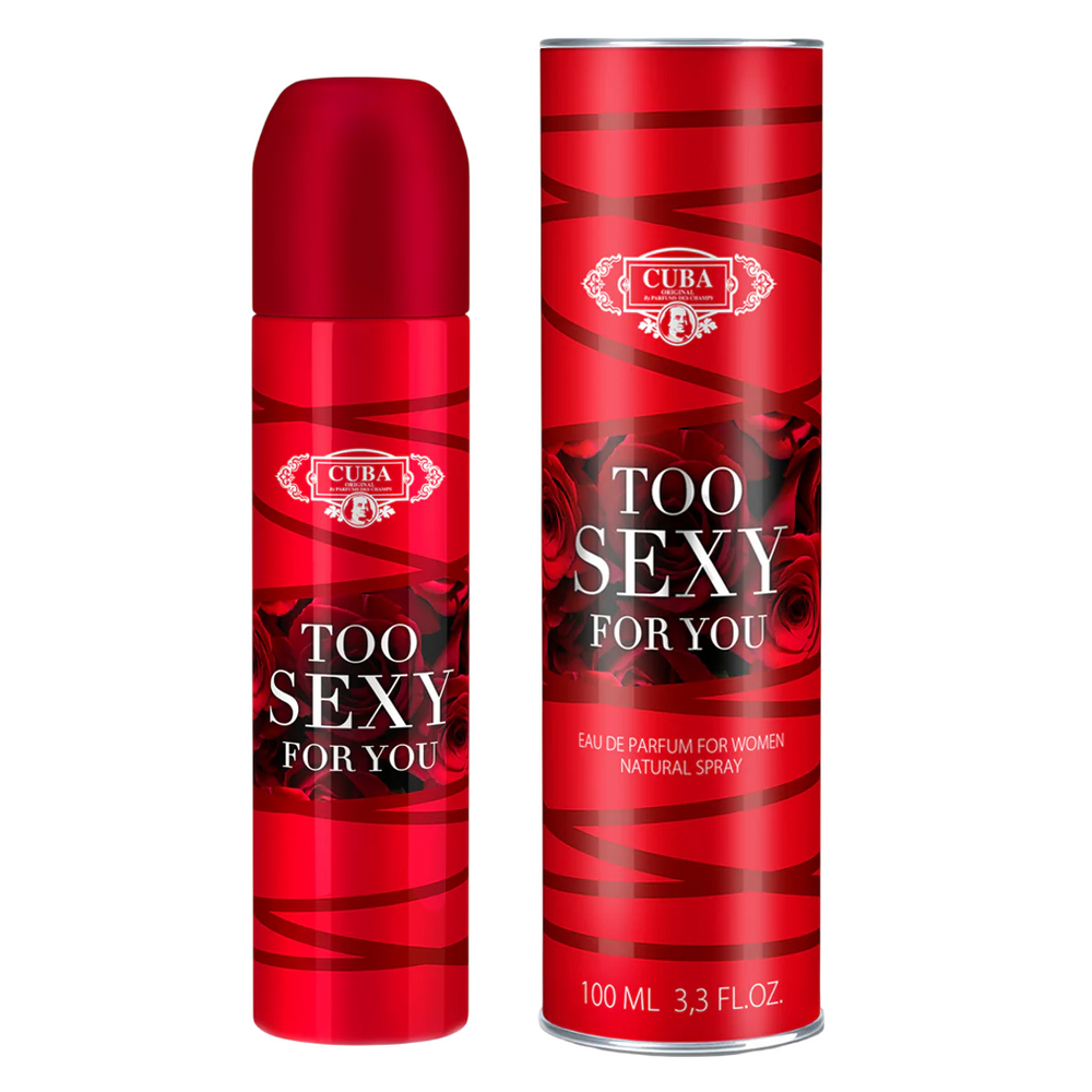 Cuba Too Sexy For You – Eau de Parfum for Women, 100 ml