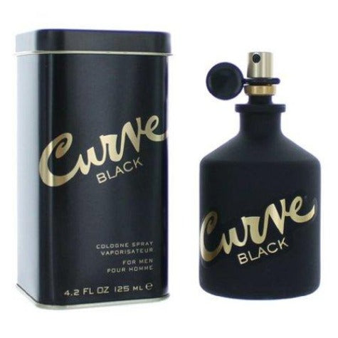 Liz Claiborne Curve Black – Eau de Cologne for Men, 125 ml
