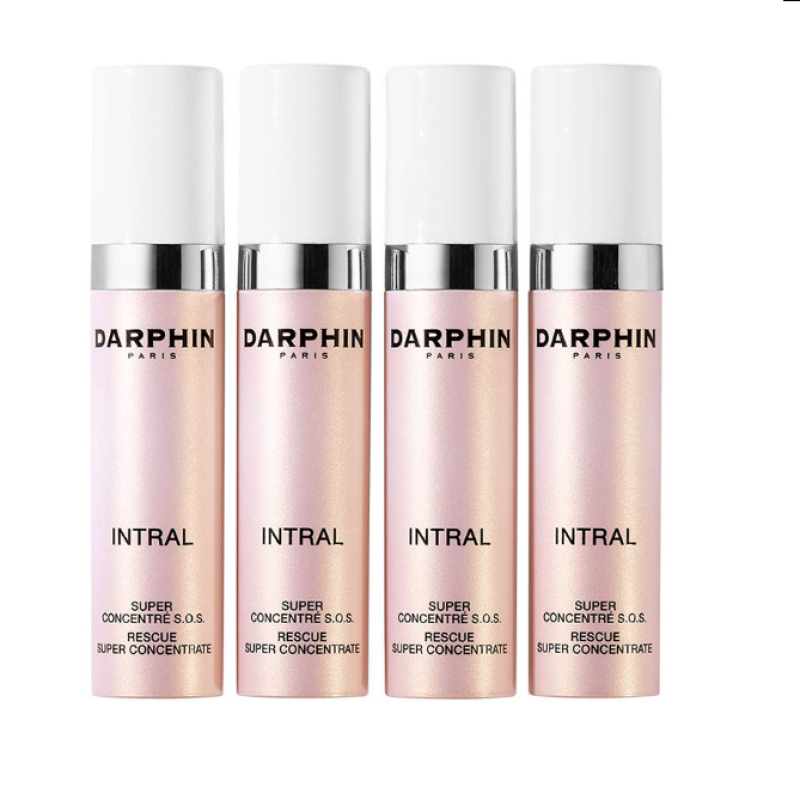 Darphin Set Darphin Intral - Rescue Vitamin E Soothe/Stabilize & Strengthen – Concentrate for Women, For Face, 4 pcs, 7 ml