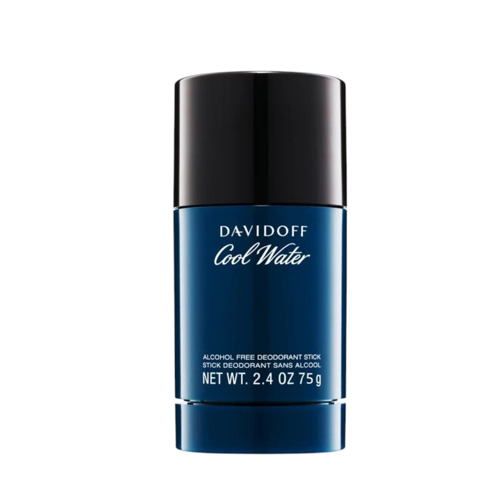 Davidoff Cool Water - Alchool Free 24h Protection – Deodorant Stick for Men, 75 g