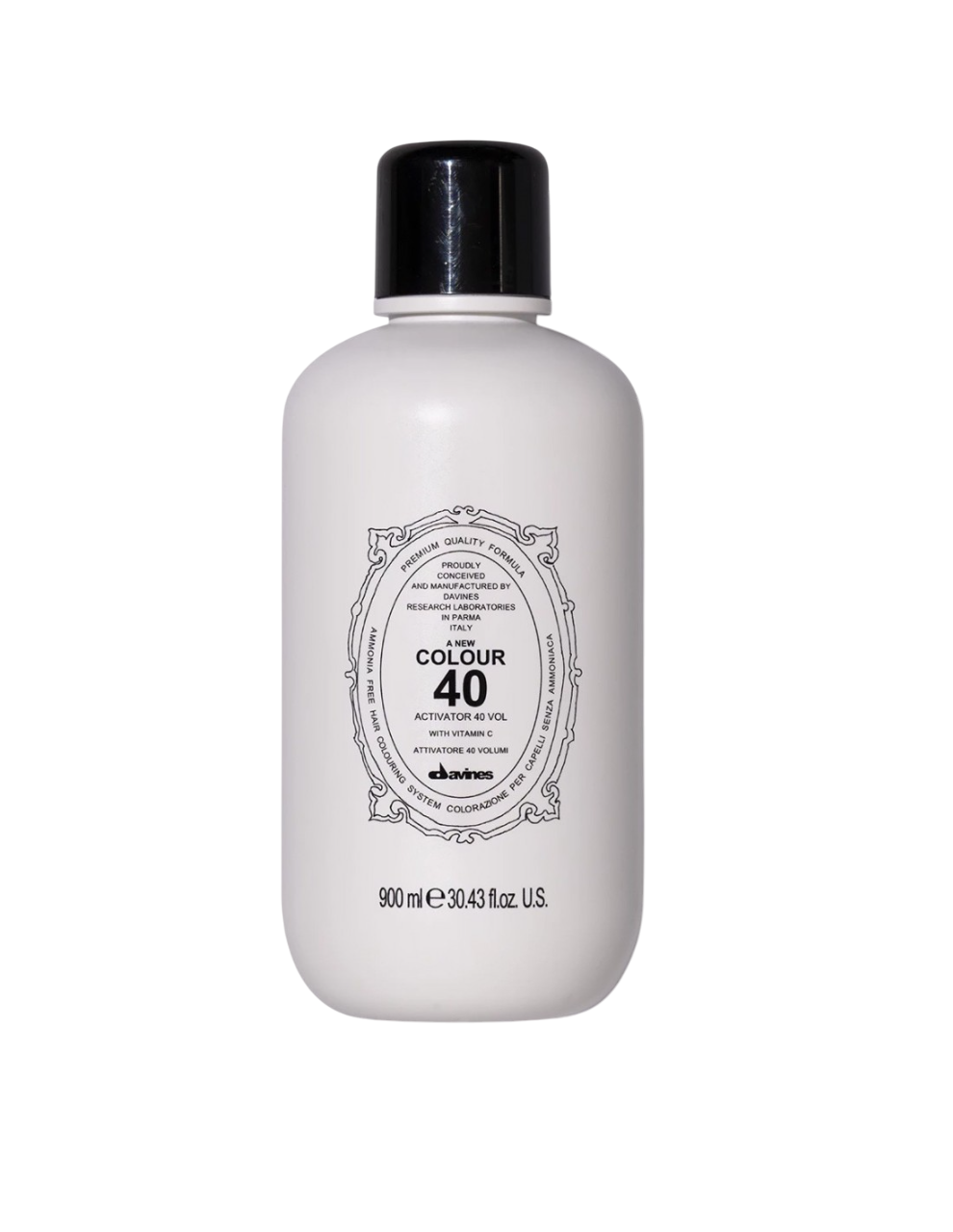 Davines A New Colour Hydrogen Peroxide – Hair Colour Activator Lotion, Hydrating & Color Protecting, 40 vol, 900 ml