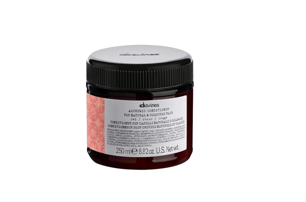 Davines Alchemic – Hair Colour Conditioner for Women, Red, Enhances Color Vibrancy, 250 ml