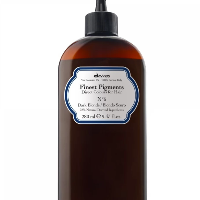 Davines Finest Gloss Natural Ingredients – Hair Colouring Pigment, N.6 Dark Blonde, 280 ml