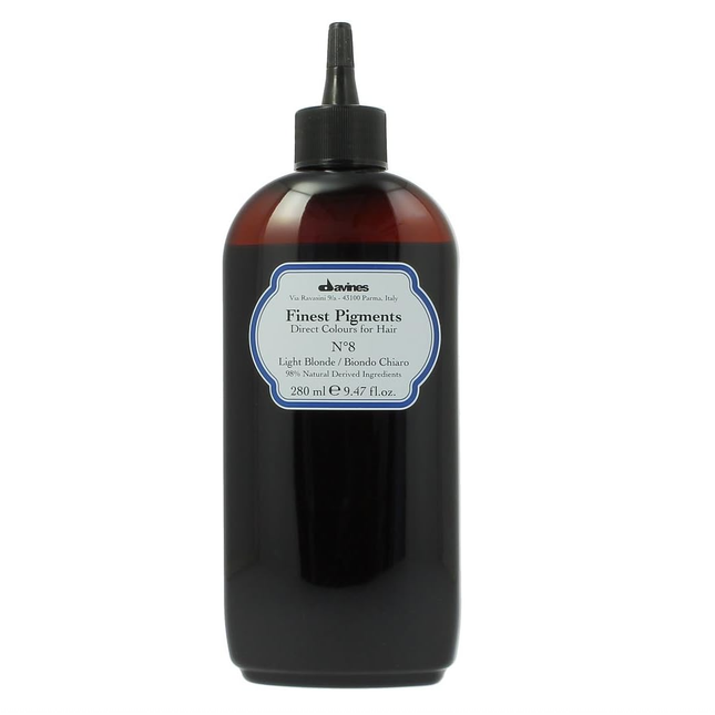 Davines Finest Gloss Natural Ingredients – Hair Colouring Pigment, N.8 Light Blonde, 280 ml
