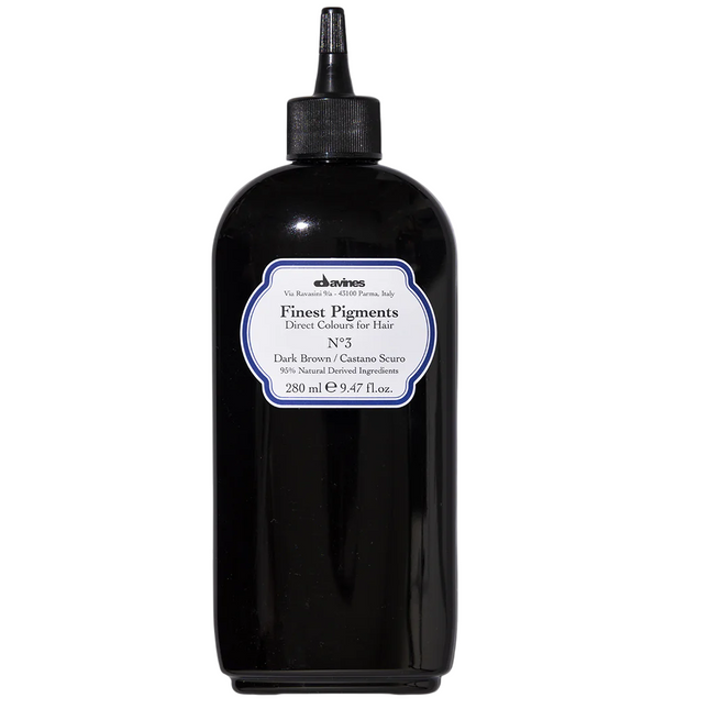 Davines Finest Gloss – Hair Colouring Pigment for Women, N.3 Dark Brown, 280 ml