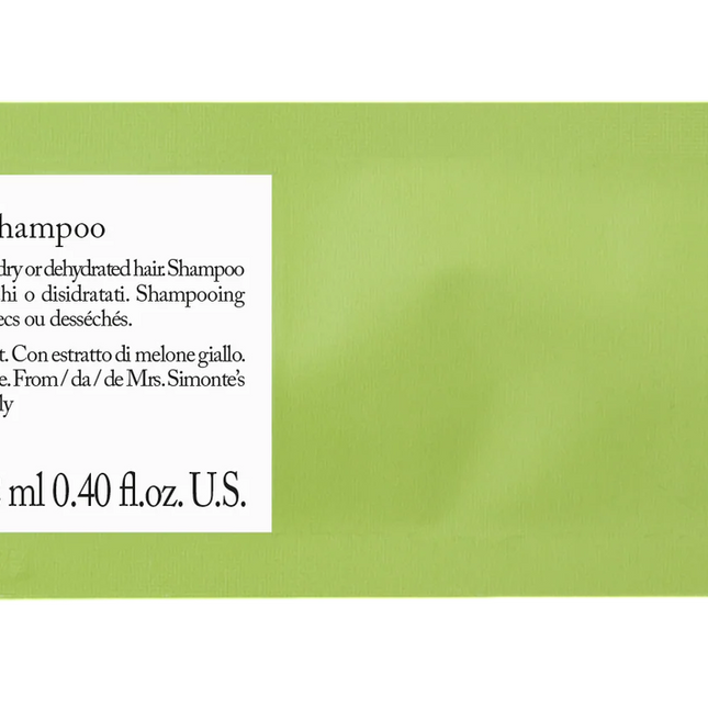 Davines Set Davines Momo – Hair Shampoo Unisex, Moisturizing, 12 pcs, 12 ml Sample