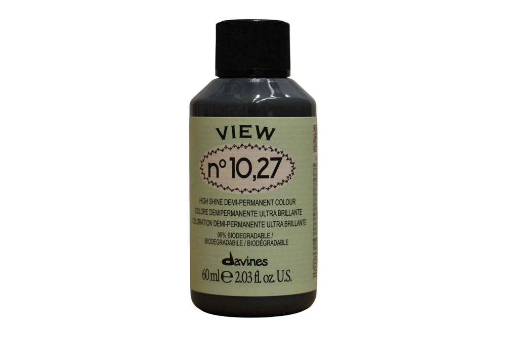 Davines View – Demi-Permanent Hair Dye for Women, 10.27, 60 ml