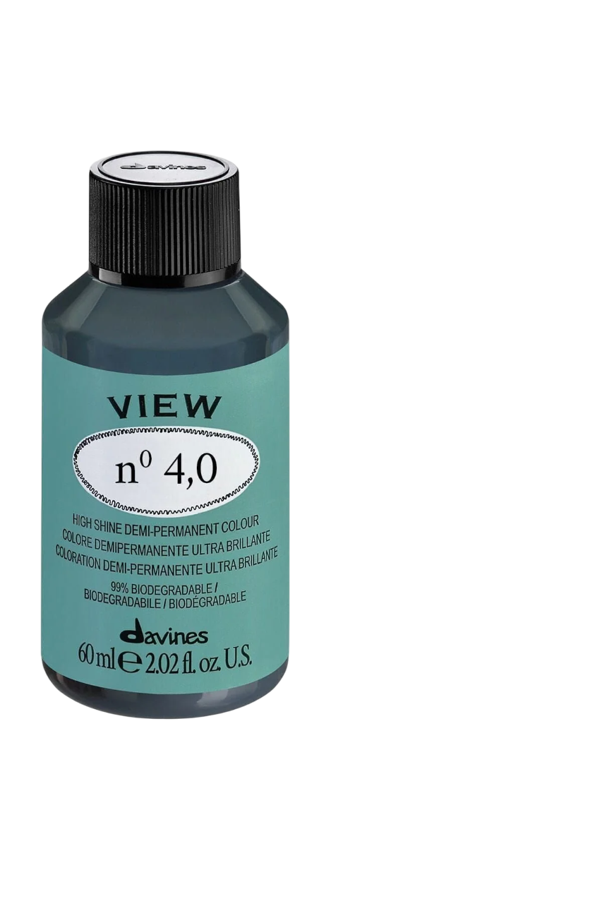 Davines View – Demi-Permanent Hair Dye for Women, 4.0, 60 ml