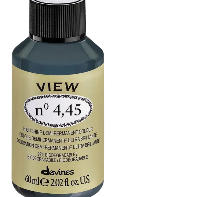 Davines View – Demi-Permanent Hair Dye for Women, 4.45, 60 ml