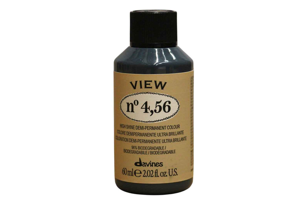 Davines View – Demi-Permanent Hair Dye for Women, 4.56 Gloss, 60 ml