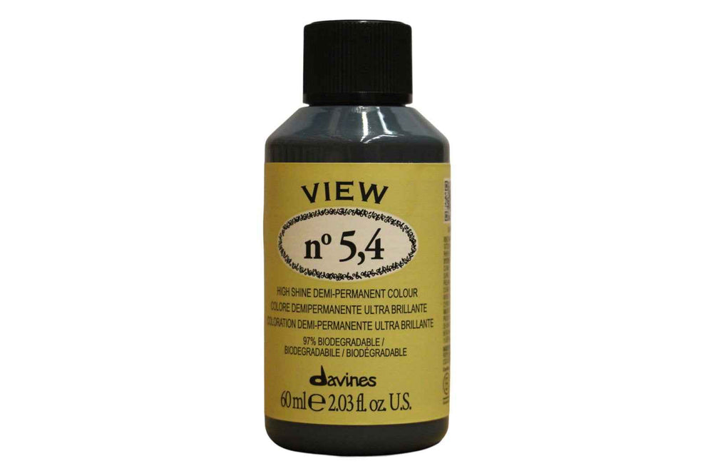 Davines View – Demi-Permanent Hair Dye for Women, 5.4, 60 ml