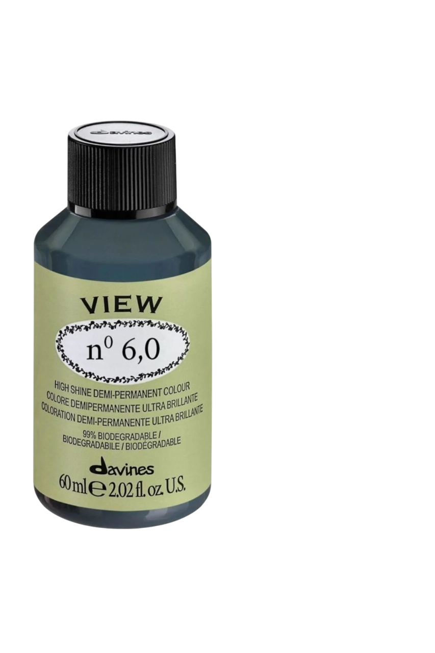 Davines View – Demi-Permanent Hair Dye for Women, 6.0, 60 ml