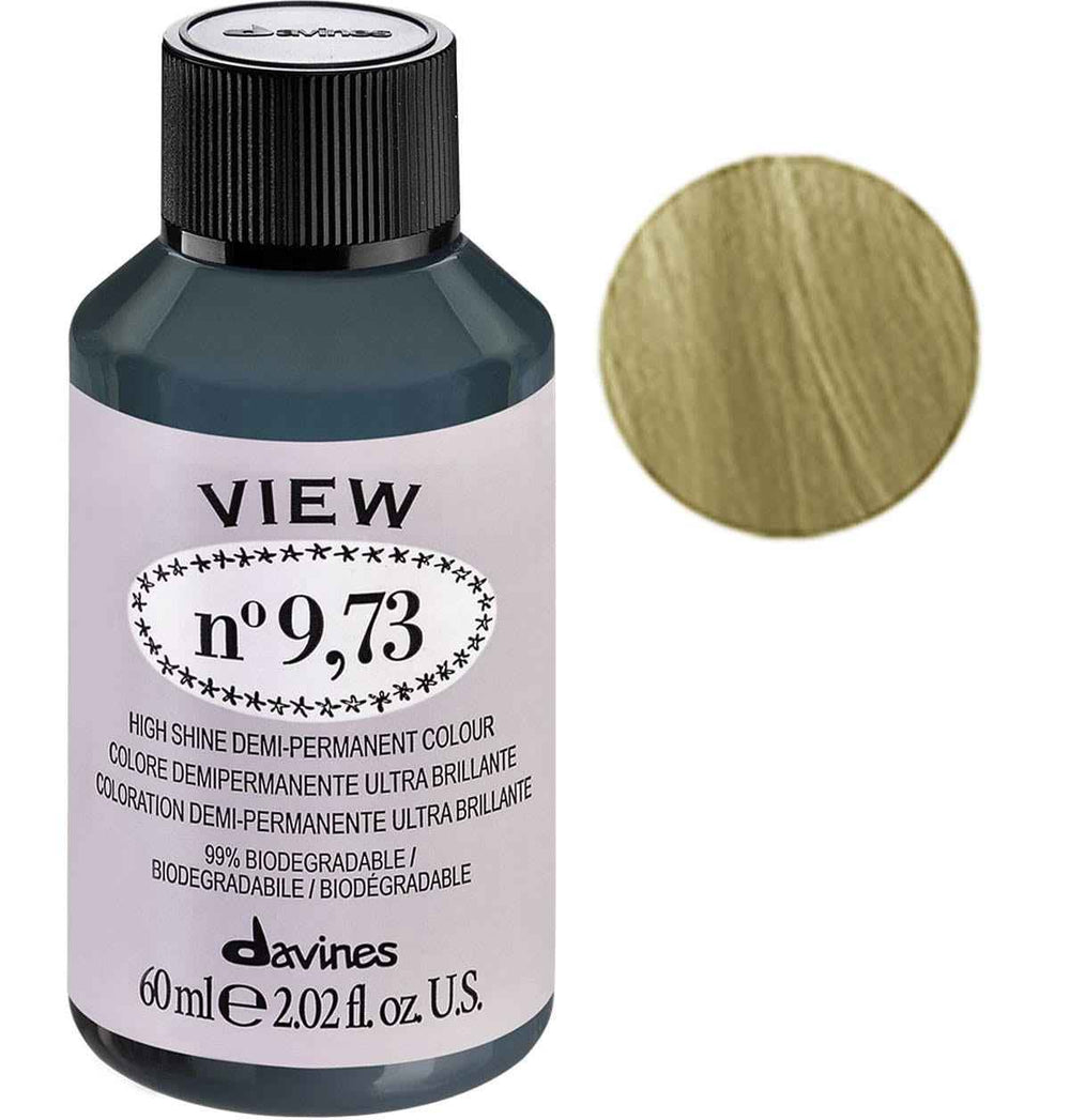 Davines View – Demi-Permanent Hair Dye for Women, 9.73, 60 ml