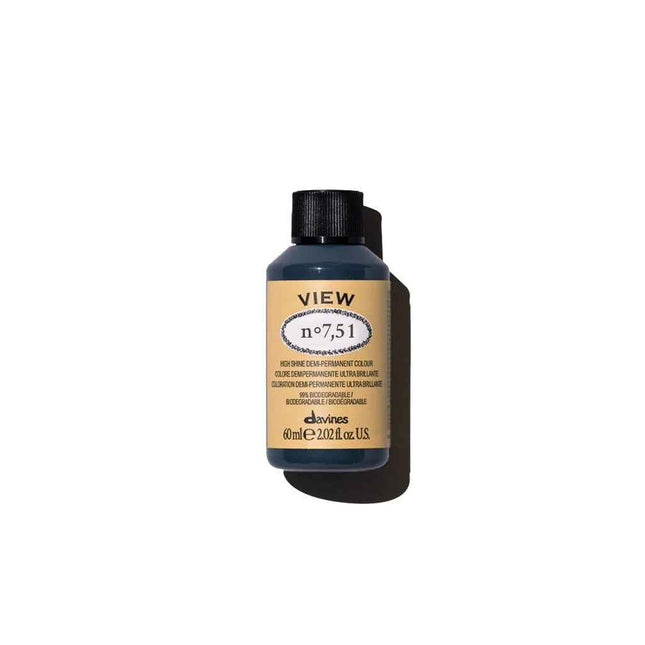 Davines View – Hair Colouring Cream Toner for Women, 7.51, 60 ml