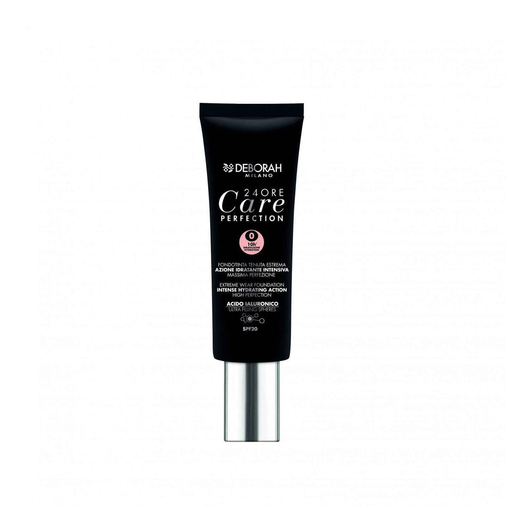Deborah 24 Ore Care Perfection Hydrating – Liquid Foundation for Women, Farose, SPF 20, 30 ml