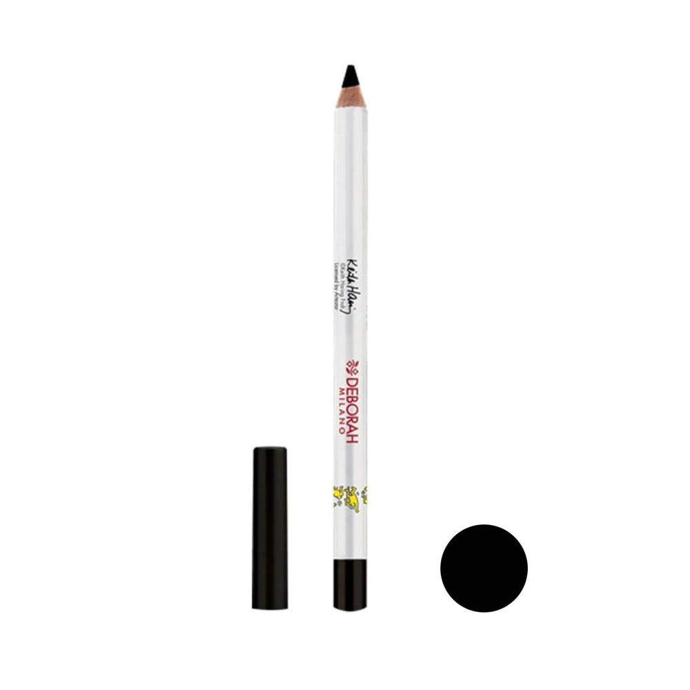 Deborah 24 Ore Keith Haring – Gel Pencil Eyeliner for Women, Black, 1.5 g
