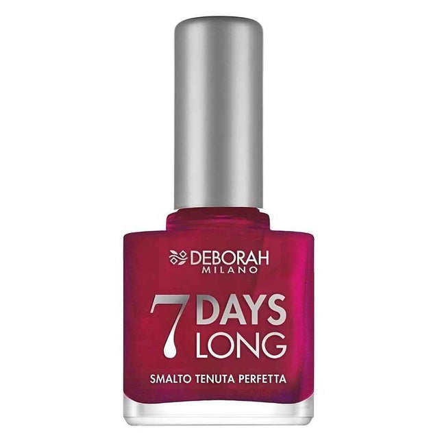 Deborah 7 Day Long Vitamins Quick-Dry – Nail Polish for Women, EN872, Pearly Purple, 11 ml