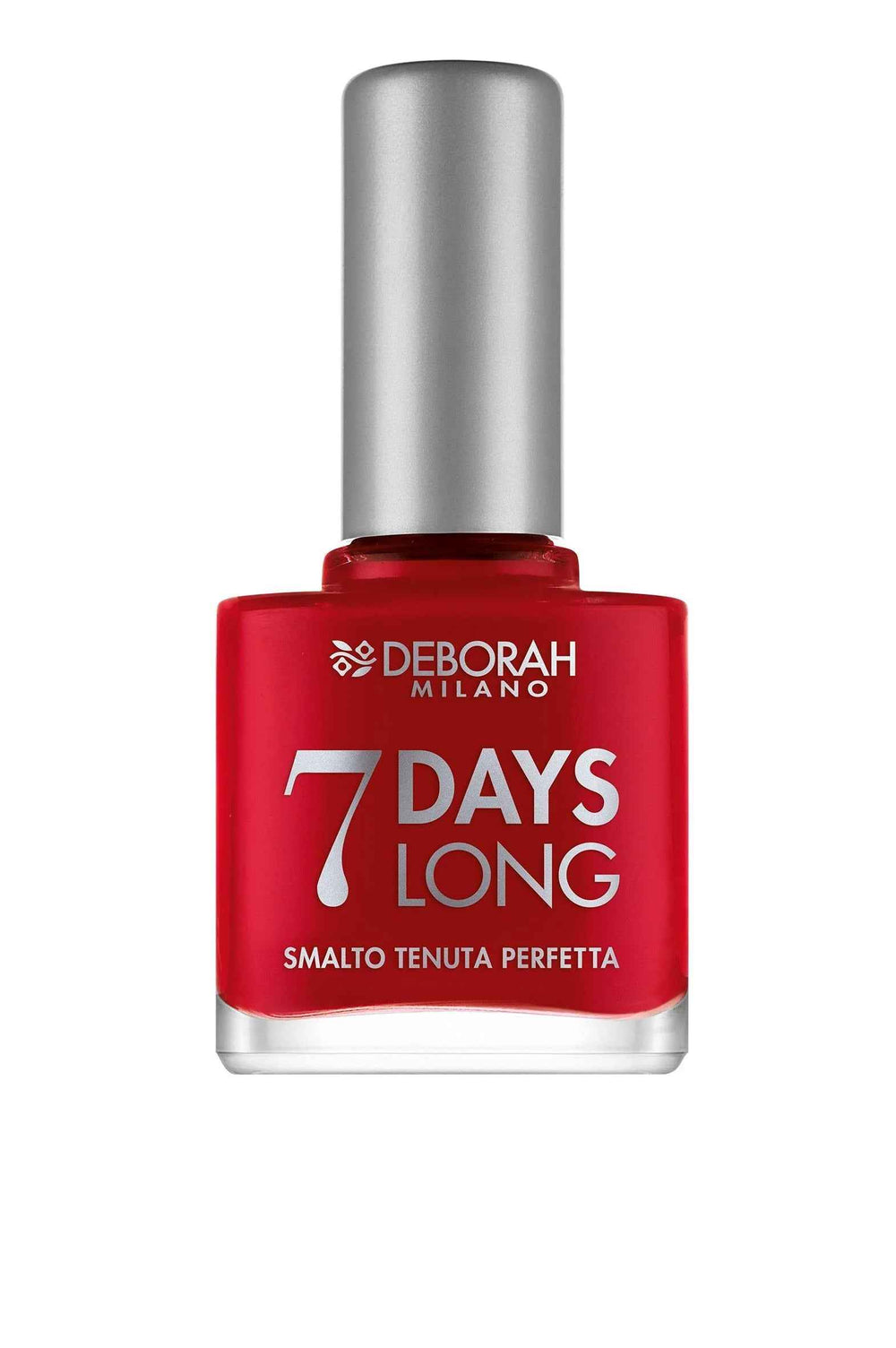 Deborah 7 Day Long Vitamins Quick-Dry – Nail Polish for Women, EN876, Iconic Red, 11 ml