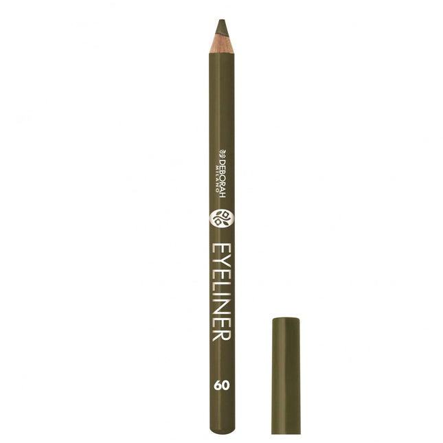 Deborah Blending – Gel Pencil Eyeliner for Women, Olive Green, 1.3 g