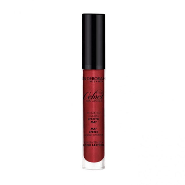 Deborah Fluid Velvet Matte – Liquid Lipstick for Women, 51, Metal Red, 4.5 g