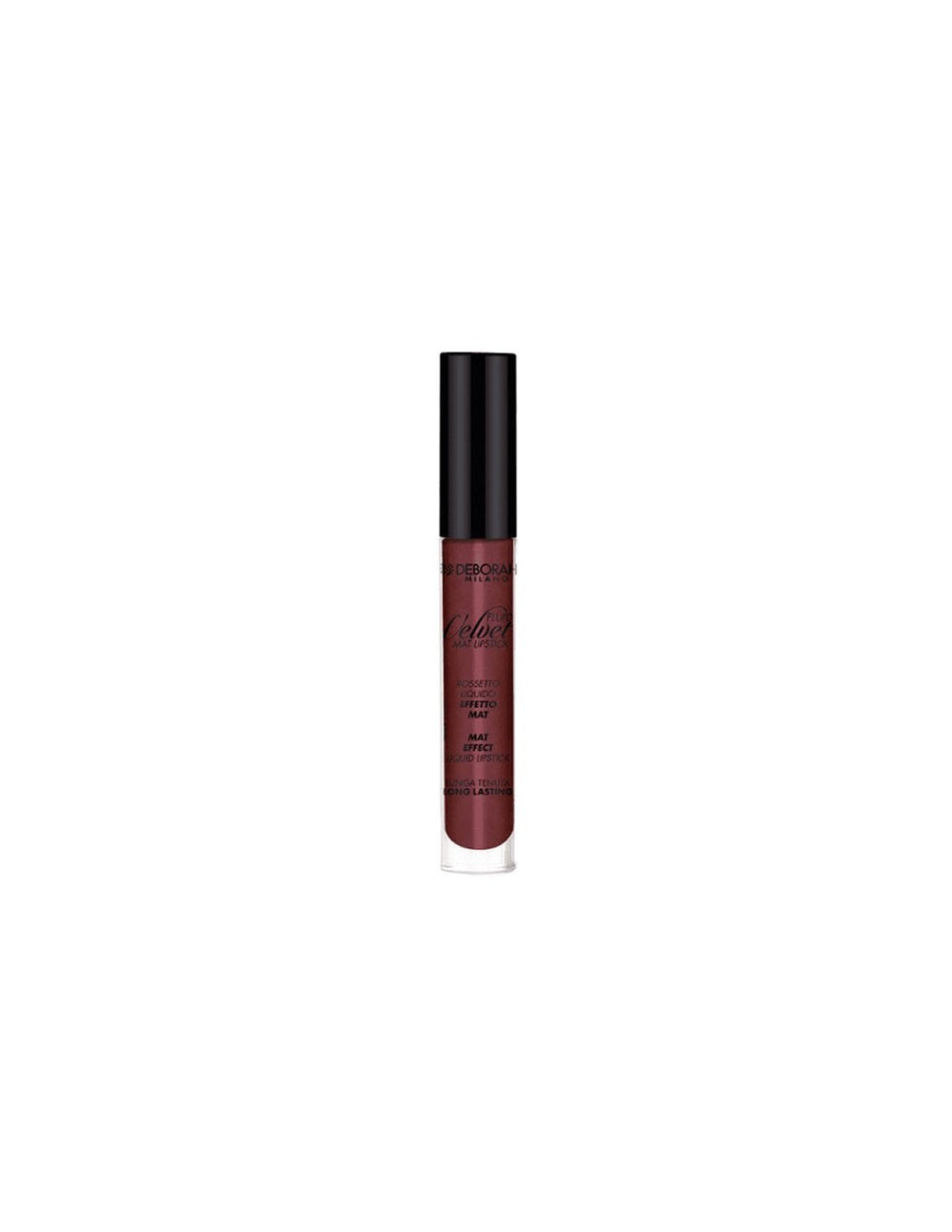 Deborah Fluid Velvet Matte – Liquid Lipstick for Women, 52, Plum, 4.5 g