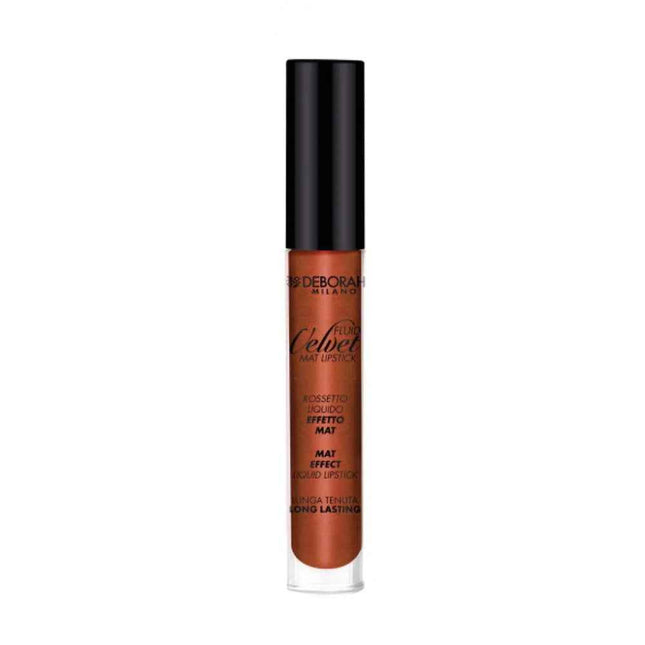 Deborah Fluid Velvet Matte – Liquid Lipstick for Women, 53, Brown, 4.5 g