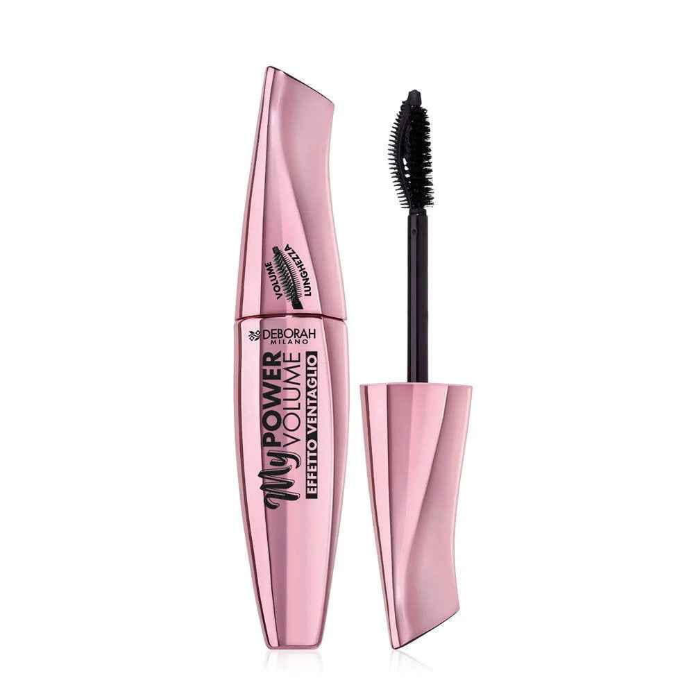 Deborah My Power Volumizing – Mascara for Women, Extra Black, 14 ml