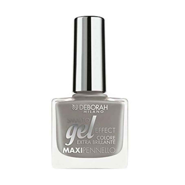Deborah Gel Effect Gel-Effect – Nail Polish for Women, 44, Dark Gray, 8.5 ml