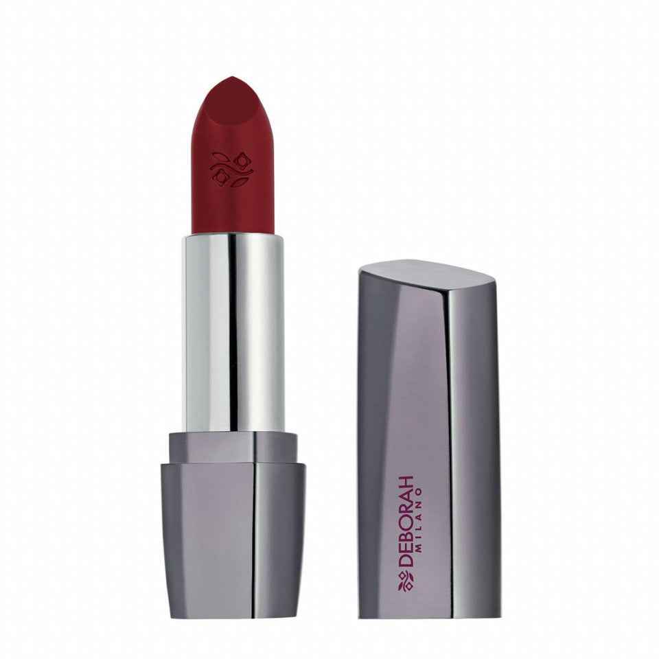 Deborah Milano Red Long-Lasting – Cream Lipstick for Women, 12, 4.4 g
