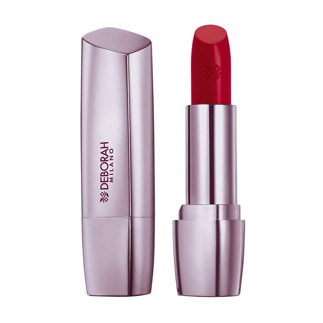 Deborah Milano Red Long-Lasting – Cream Lipstick for Women, 10, 4.4 g Tester