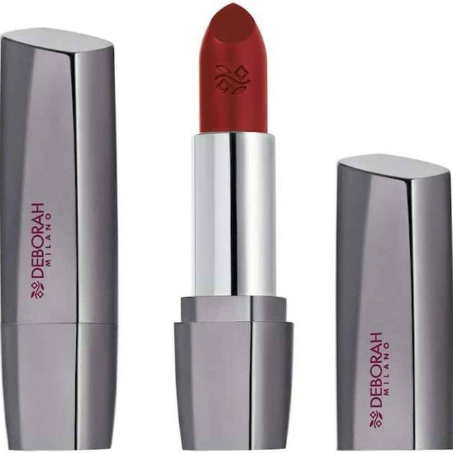 Deborah Milano Red Long-Lasting – Cream Lipstick for Women, 11, 4.4 g