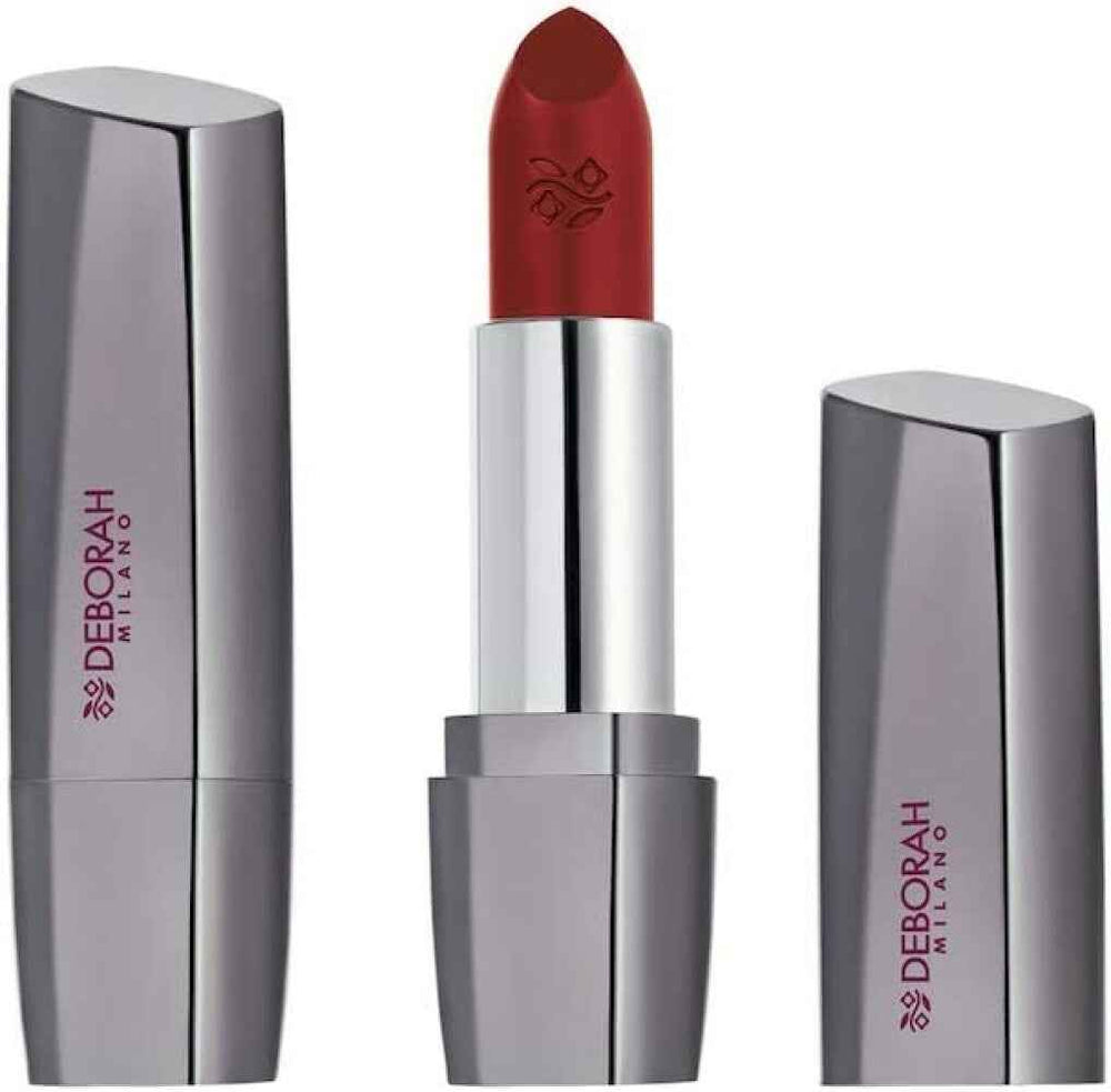 Deborah Milano Red Long-Lasting – Cream Lipstick for Women, 11, 4.4 g